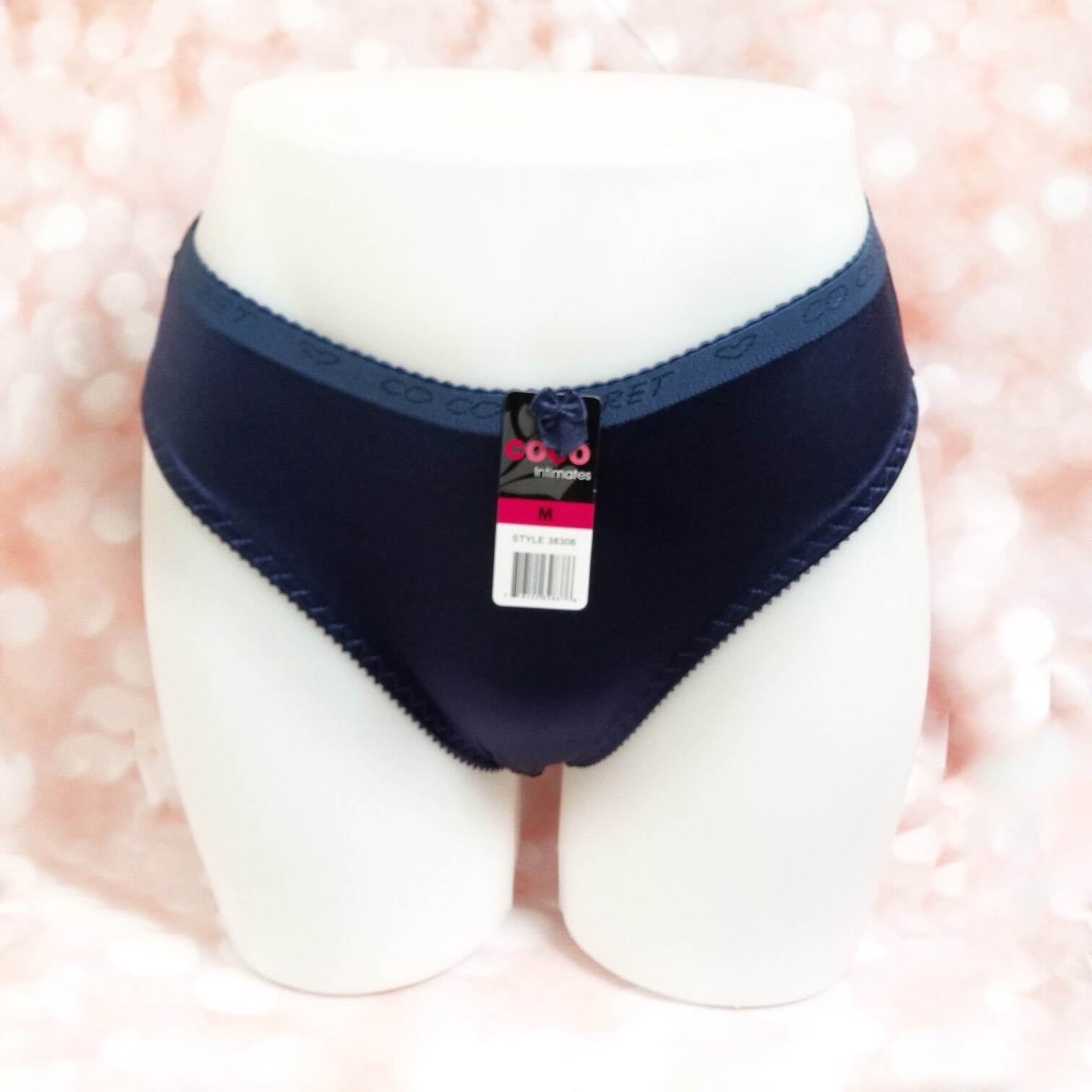 Women Coco High Cut Full Coverage Satin Shiny Bikini Panties Underwear