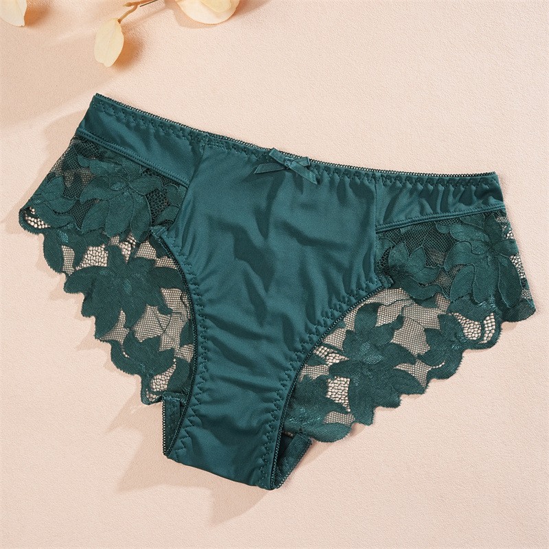 4 Pack Lot Sexy Womens Lace Panties Brief Lingeries Ladies Underwear Sissy Sheer