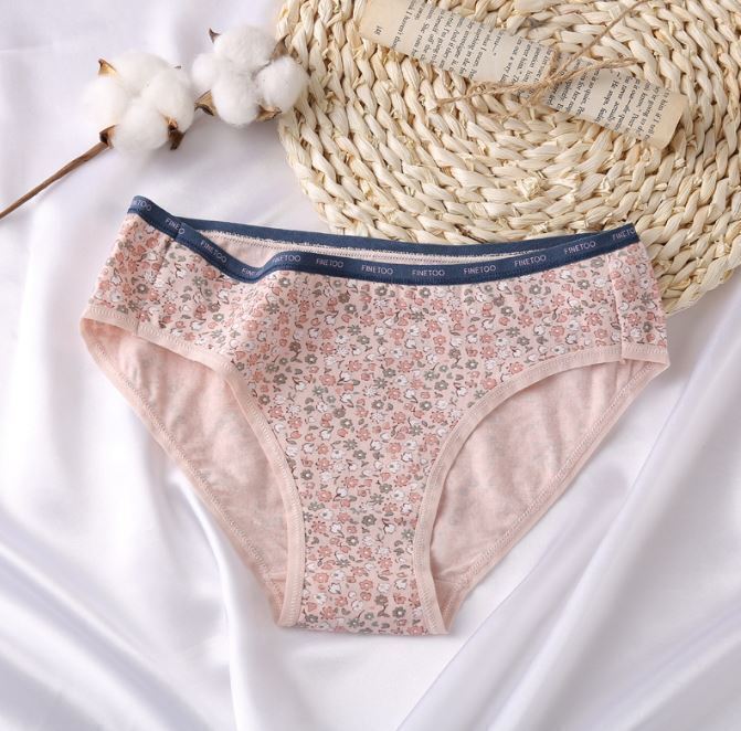 1/5 Pack Lot Womens Mid Waist Panties Underwear Brief Soft Comfortable Bottoms