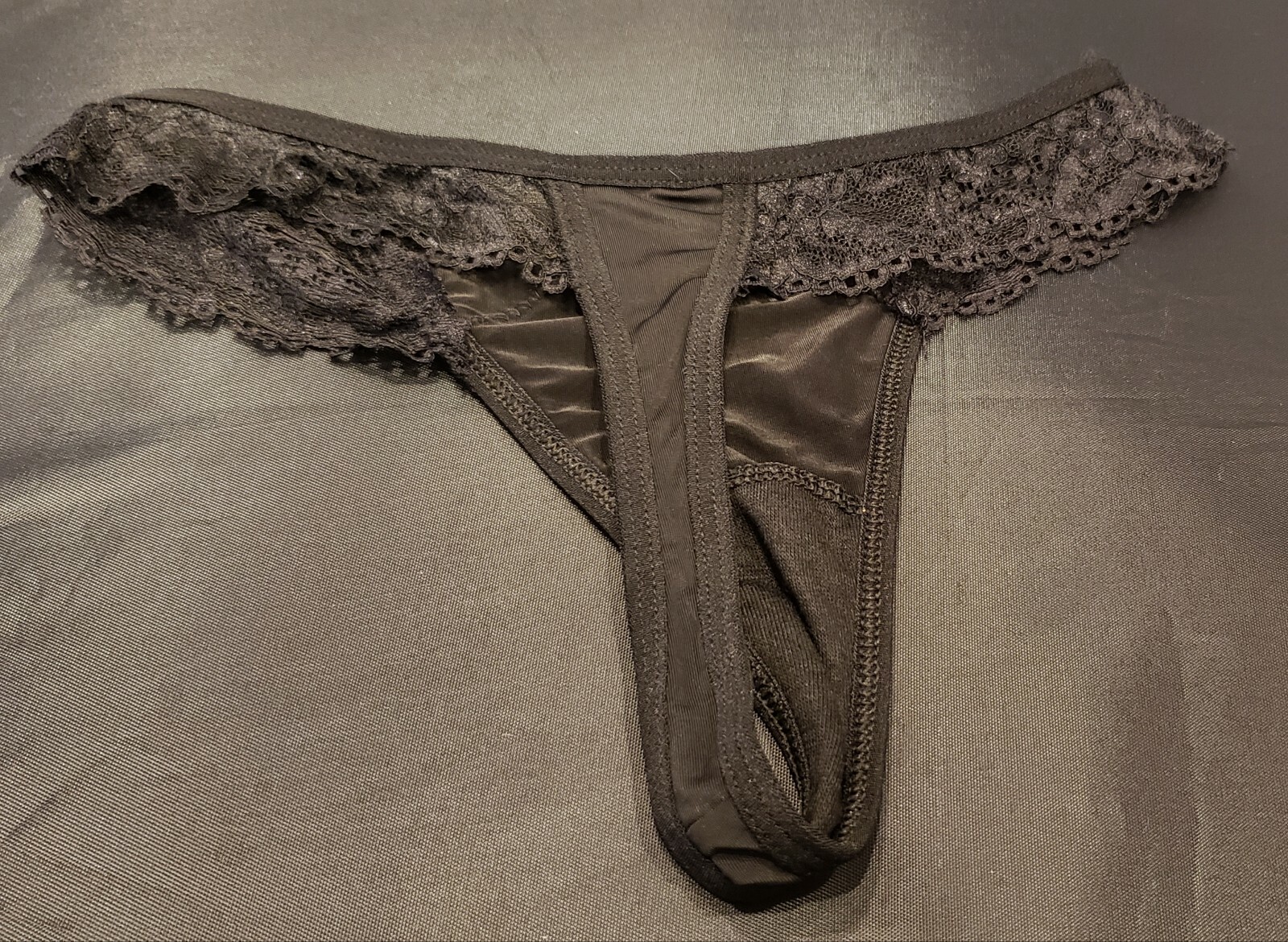 Lot of 6 Women Sexy Lace And Spandex Thongs V-G-string Panties Underwear S~XL