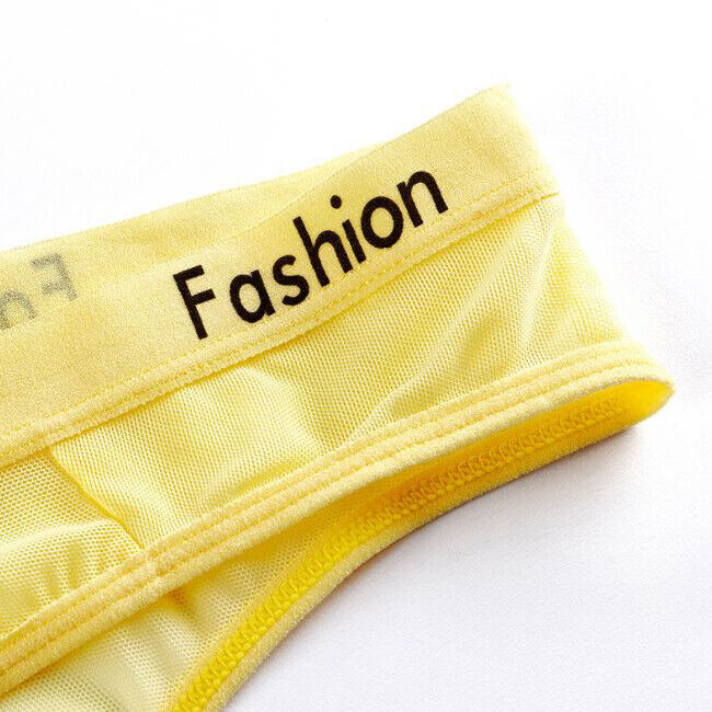 Pack Of 6 Sexy Womens See Through Sheer Panties Thongs G string Lingeries Briefs