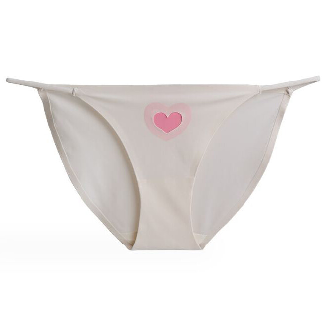1/6 Pack Lot Womens Sexy Panties Satin String Thong Bikini Heart Underwear Brief