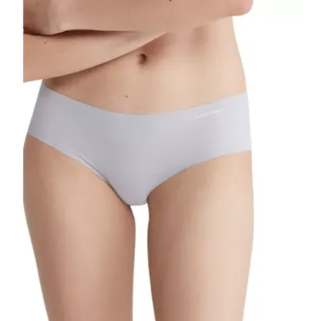 Calvin Klein Invisibles Microfiber Stretch Hipster Underwear Gray Size L 2856