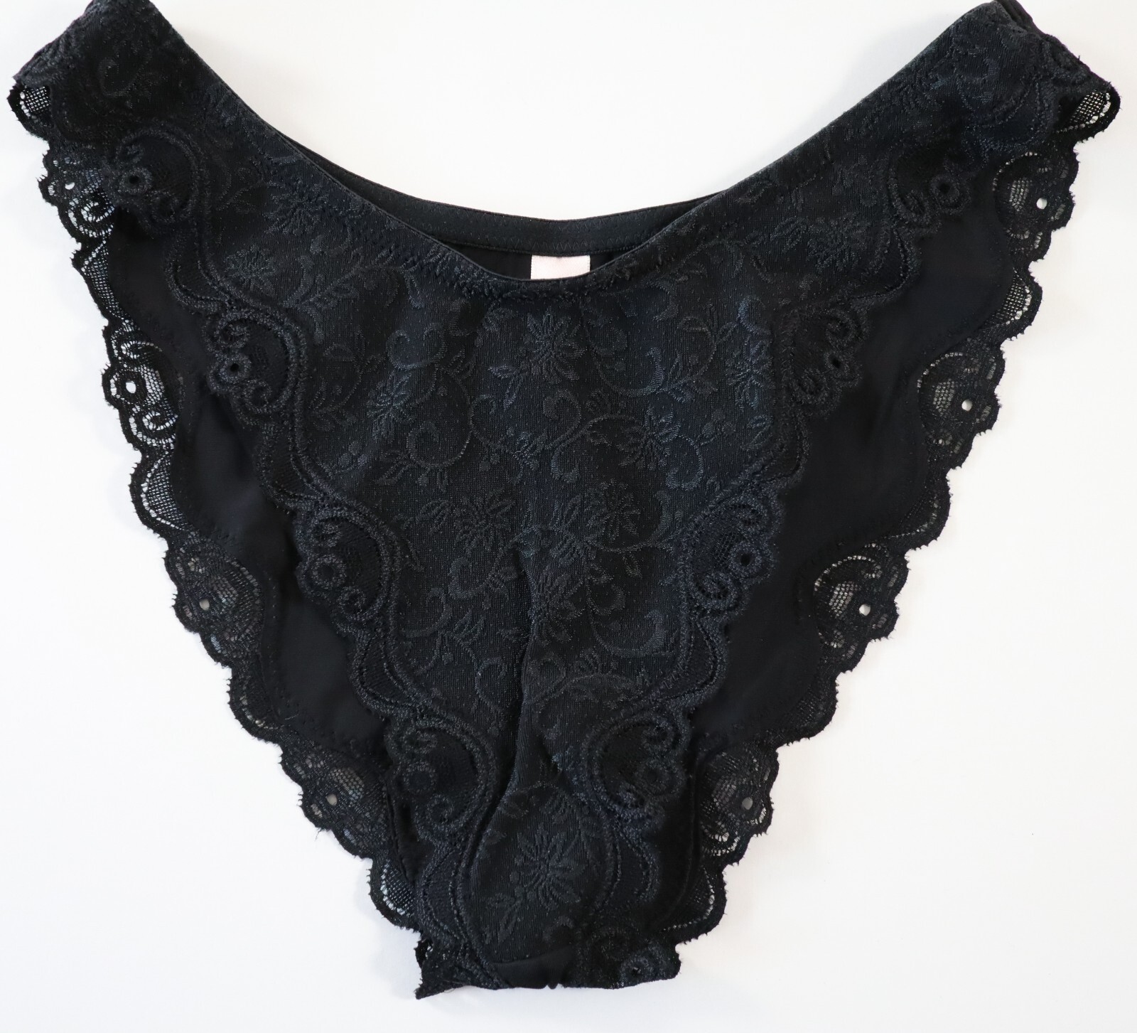 NEW Victoria’s Secret VTG Y2K 90s High Hip Silky Brazilian Bikini Panty MEDIUM