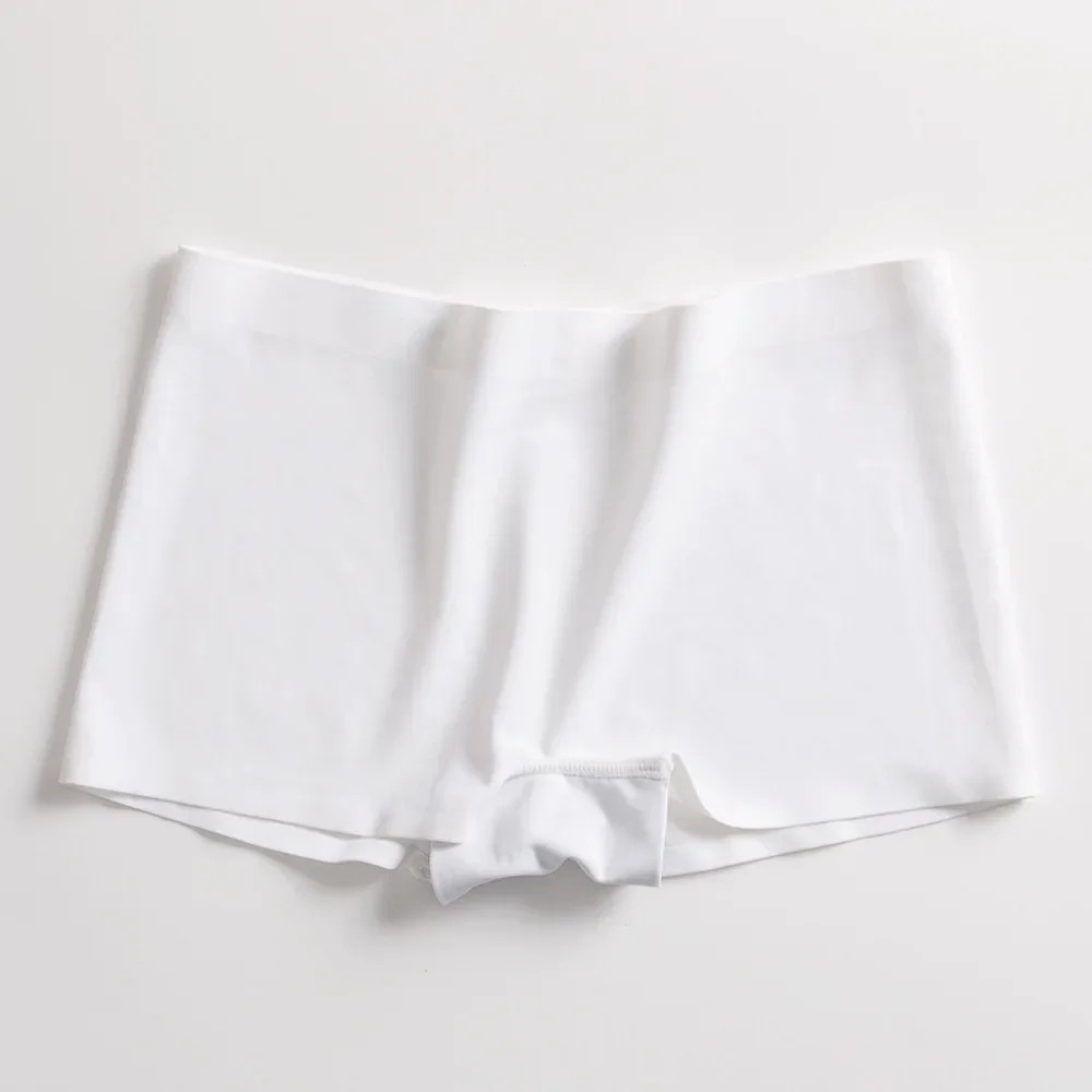 Seamless Panties Boyshort Mid Rise Breathable Soft Comfort Everyday Women Wear