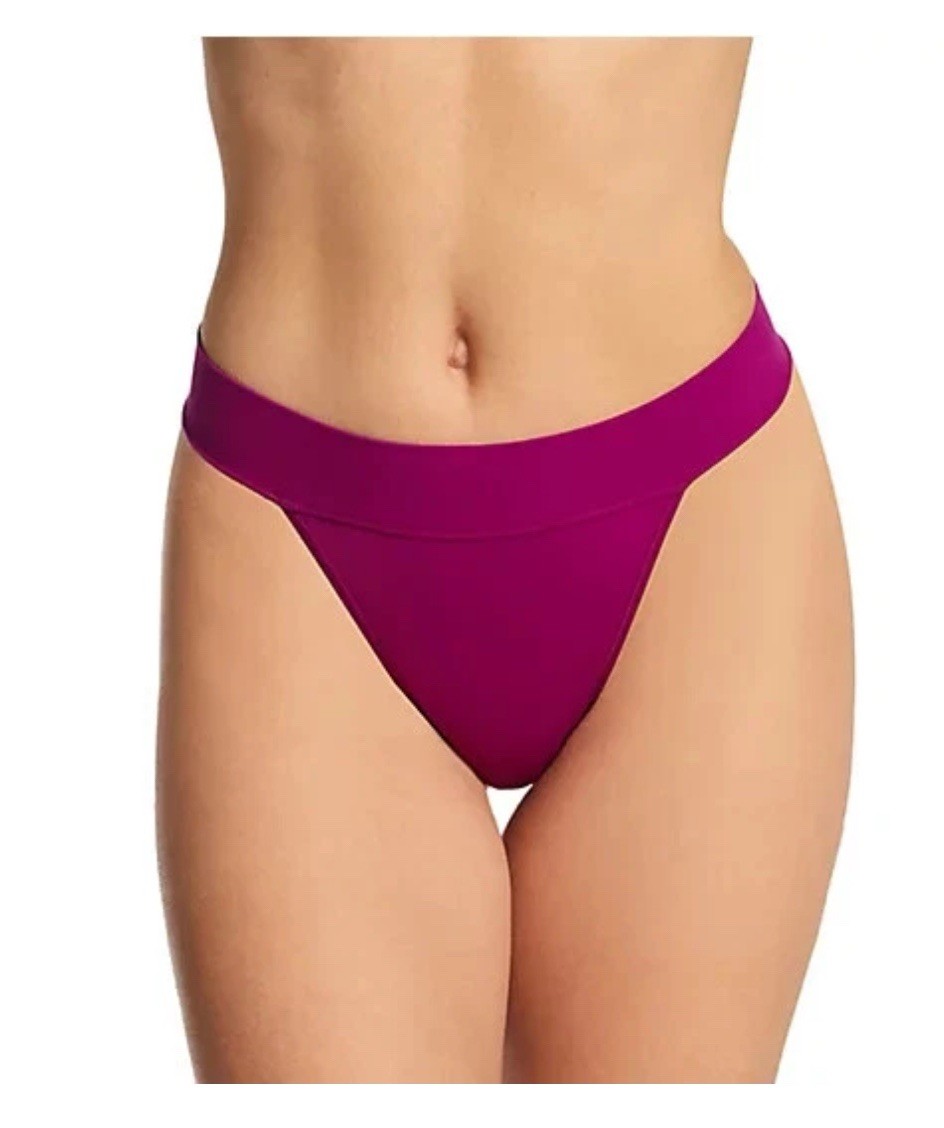 MAIDENFORM Women’s Soft Stretch Seamless Thong DM2318 NEW w TAGS 2XL