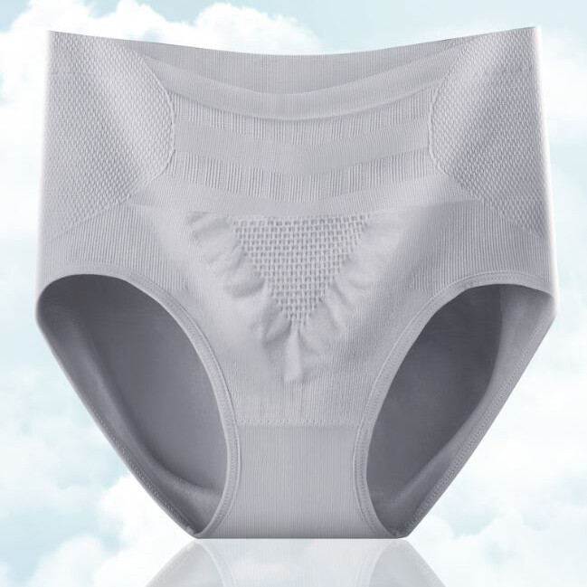 5 Pack Lot Womens High Waist Panties Underwear Full Coverage Tummy Control Brief