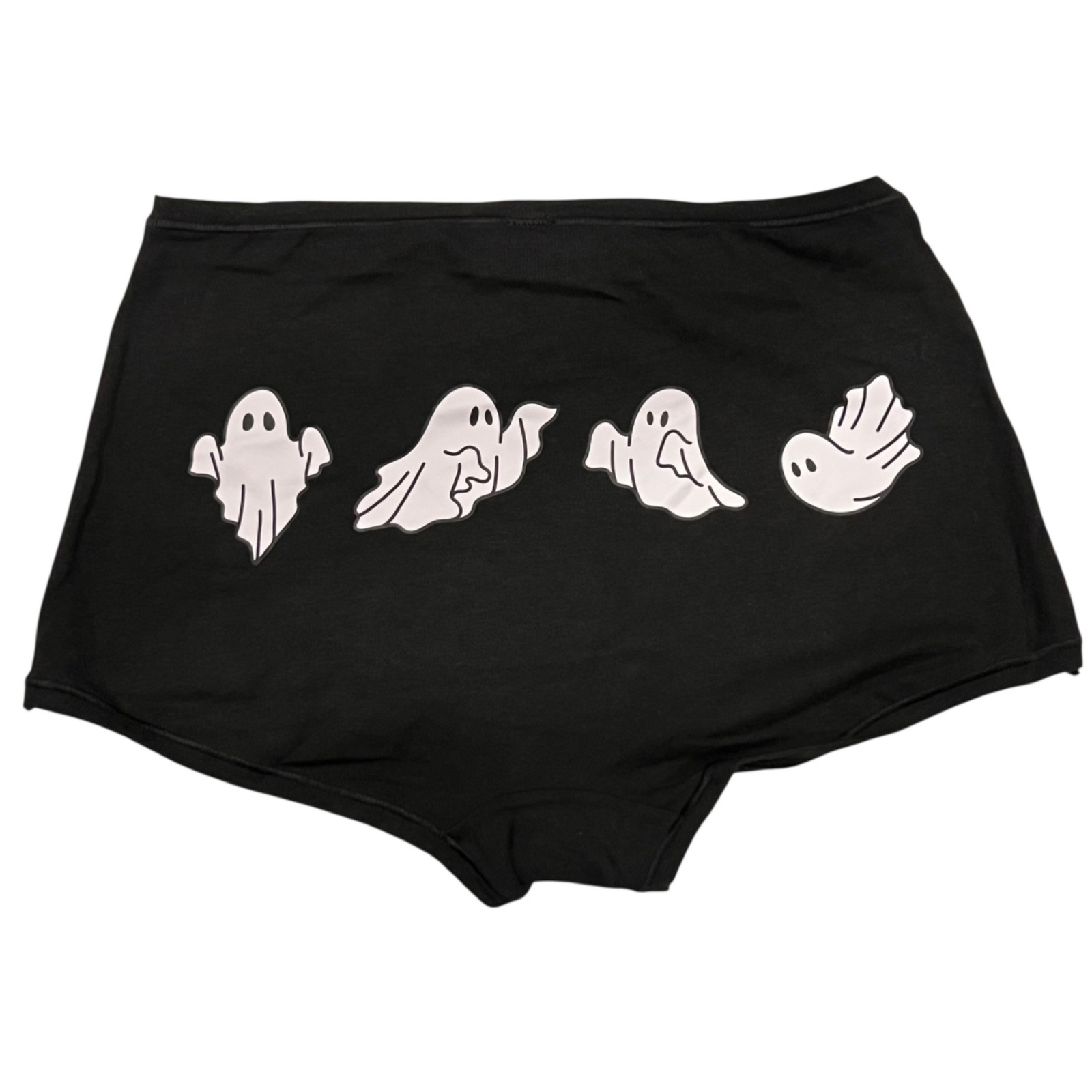 NWT VICTORIA’S SECRET PINK Boyshort Boxer Pantie Sz XS-S-M-L-XL-XXL Black Ghosts