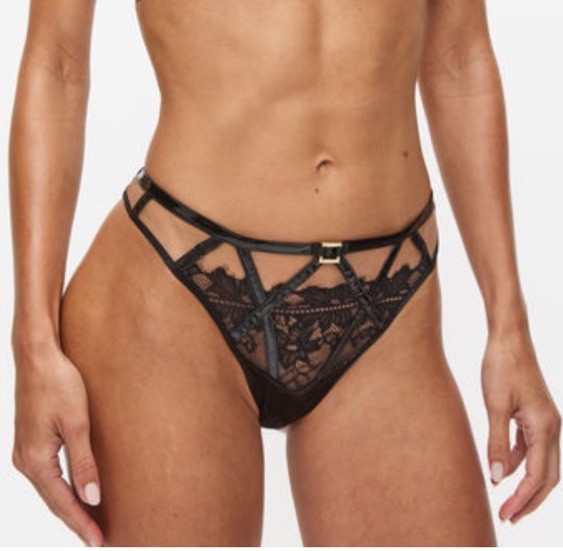 Ann Summers- SULTRY SIREN – BRAZILIAN – Size 10 – New With Tags RRP £16 – Black
