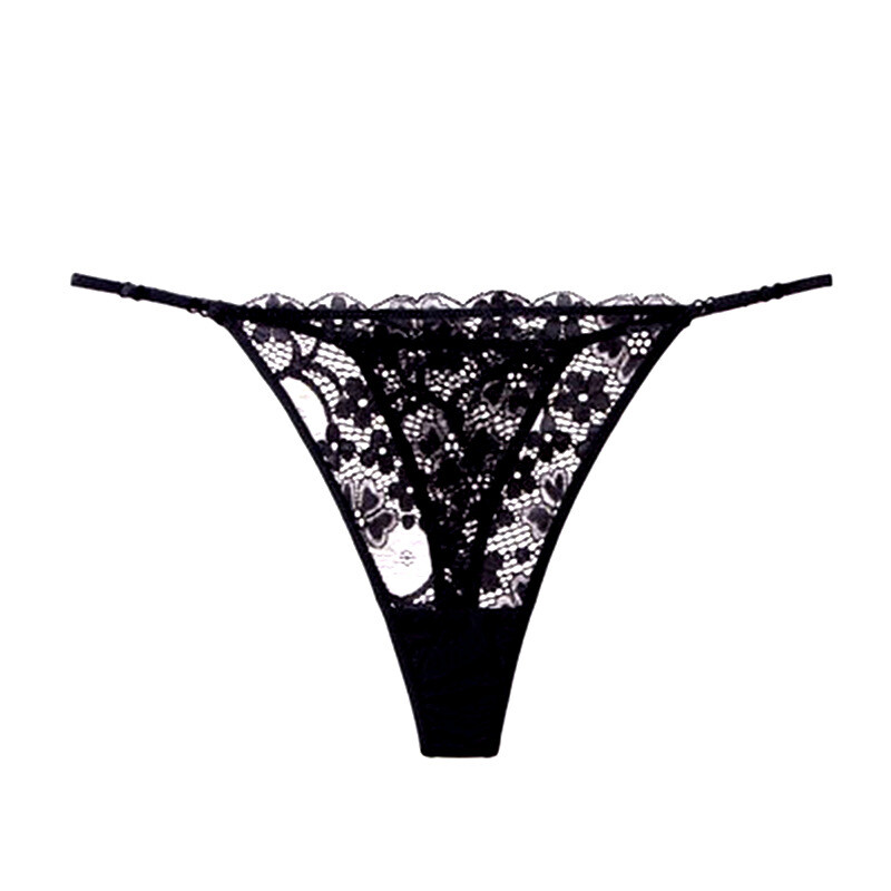 Women Floral Sexy Lace Panties Lingerie G-String Underwear Thong Hollow Out