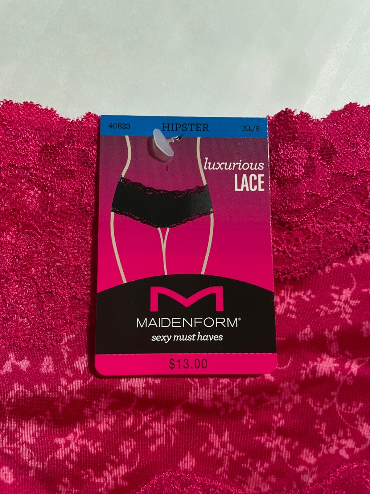 NWT Lot of 2 Women’s Maidenform Hipster Panties – Size XL / 8 – FREE SHIPPING