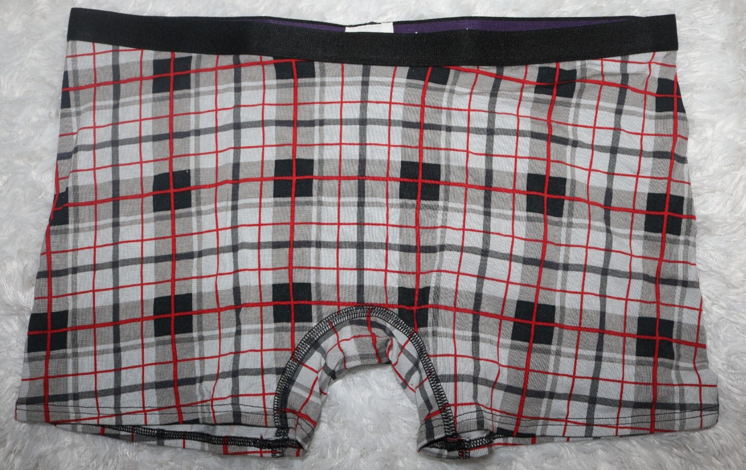 MeUndies ladies boyshorts plaid size XS 92% Micromodal *limited quantity*