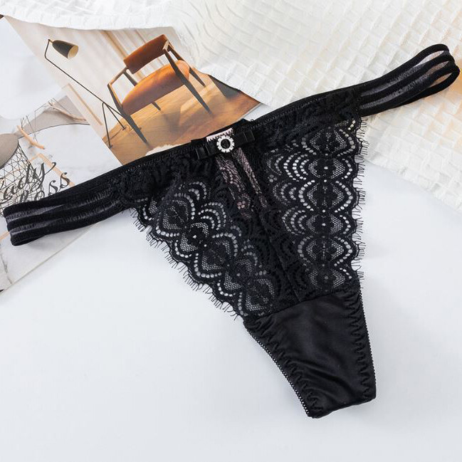5 Pack Lot Sexy Womens Lace Panties Thongs G string Underwear Lingeries Briefs