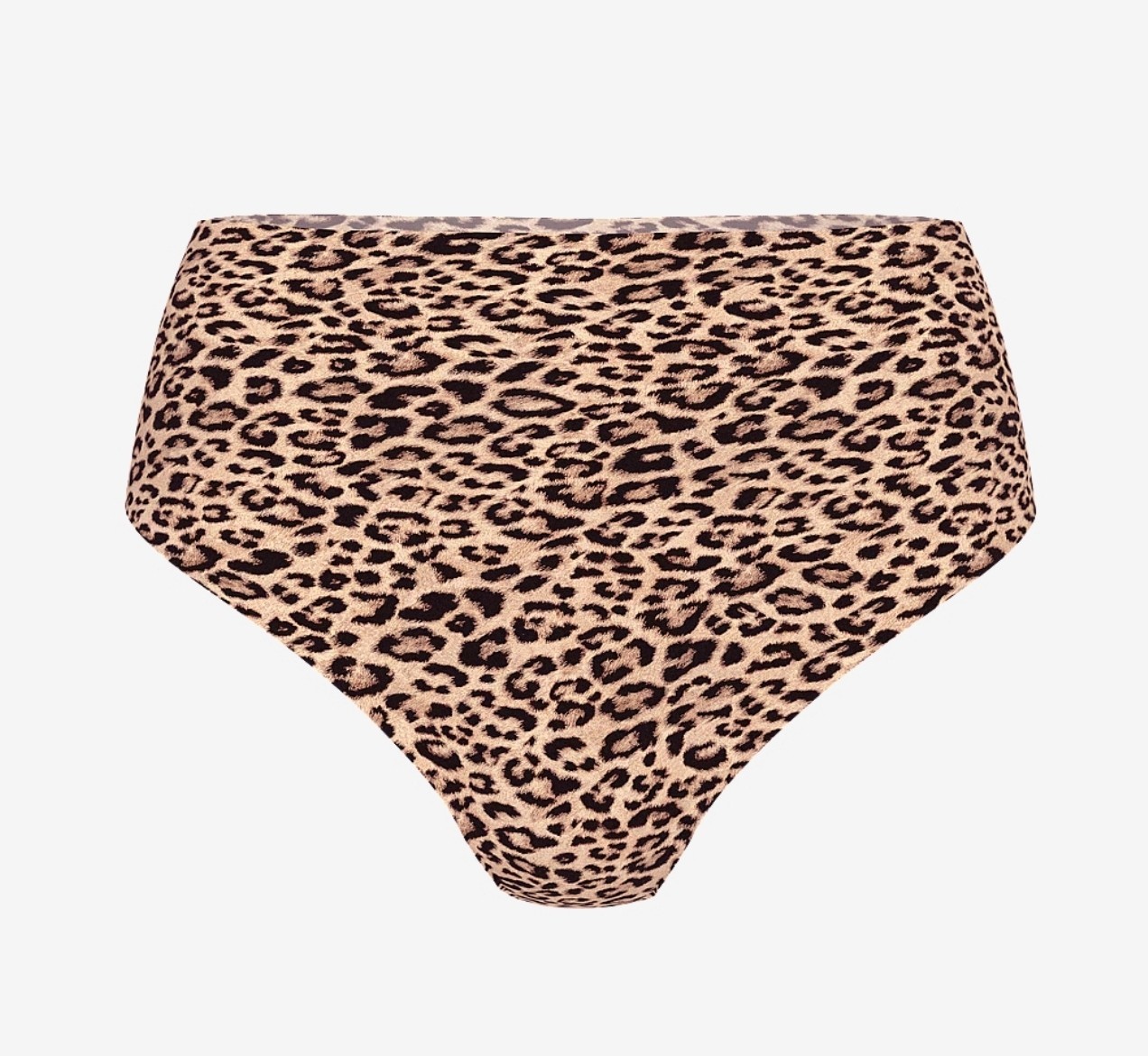 Victoria’s Secret (XL) NO SHOW HIGH WAIST THONG Panty Natural LEOPARD NWT