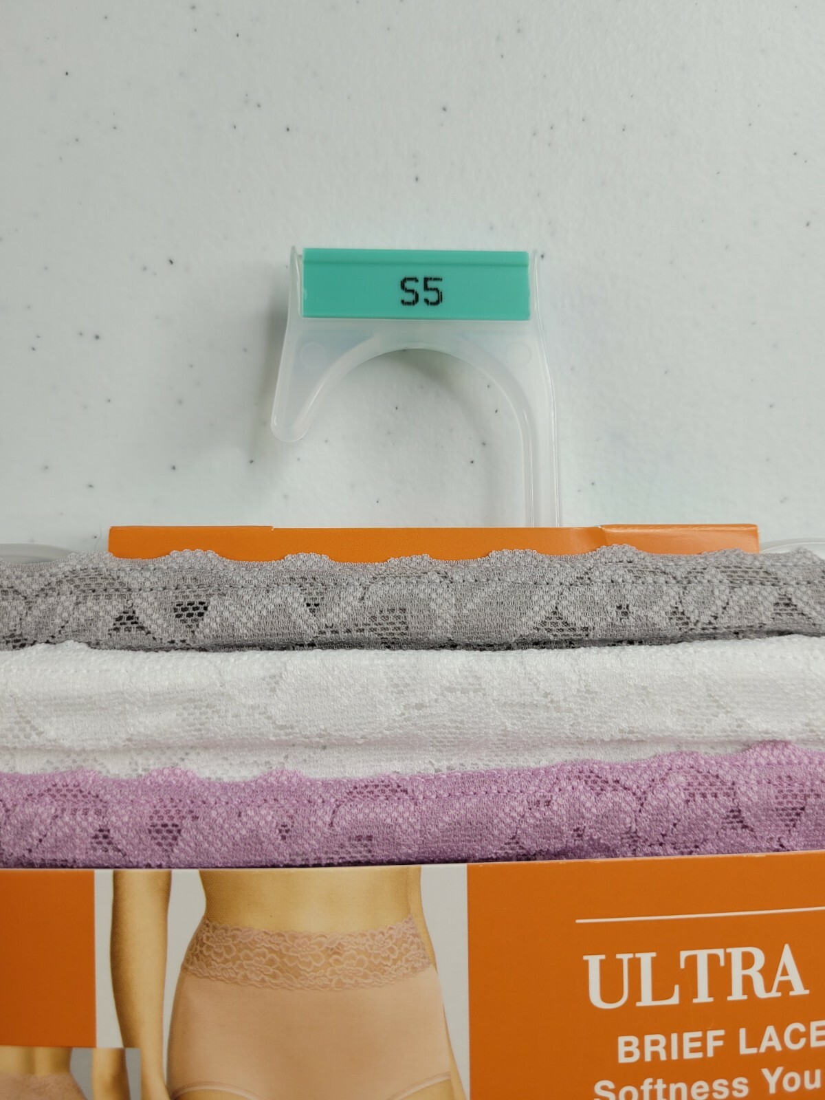 Warners Brief Lace Waist Underwear Womens Panties Ultra Soft 3-Pair Small 5 S