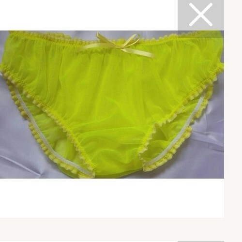 🌸MADE TO ORDER* “Organza see-through ” Sissy Knickers any size&colour 🌸