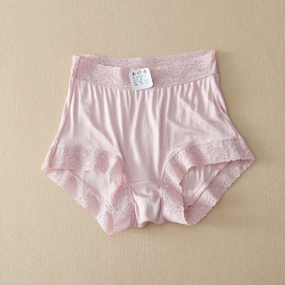 5 Pairs 100 Mulberry Silk Underwear Silk Women Briefs 42 Knitted Women’s Panties