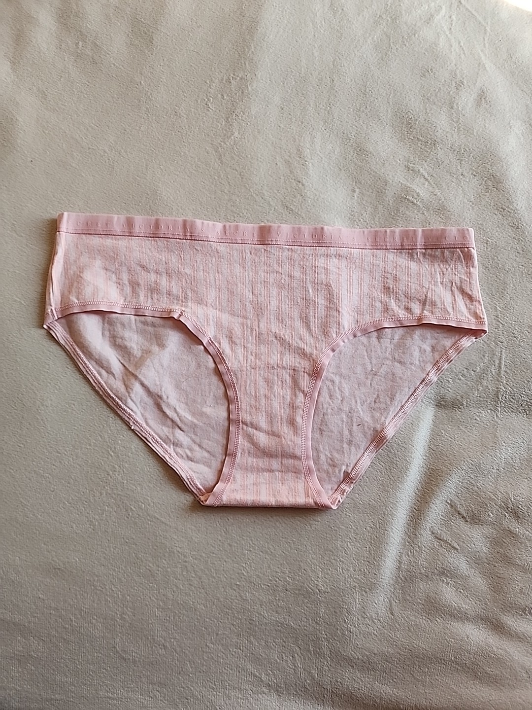 3 NWT VICTORIA ‘S SECRET PANTY BIKINI CHEEKHIPHUGGER Cotton Blend, Sz M RN 54867