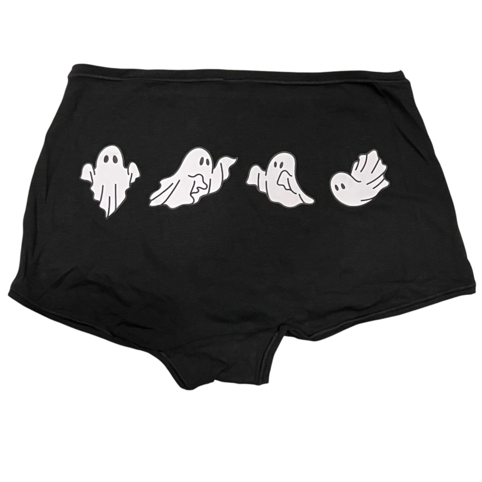 NWT VICTORIA’S SECRET PINK Boyshort Boxer Pantie Sz XS-S-M-L-XL-XXL Black Ghosts