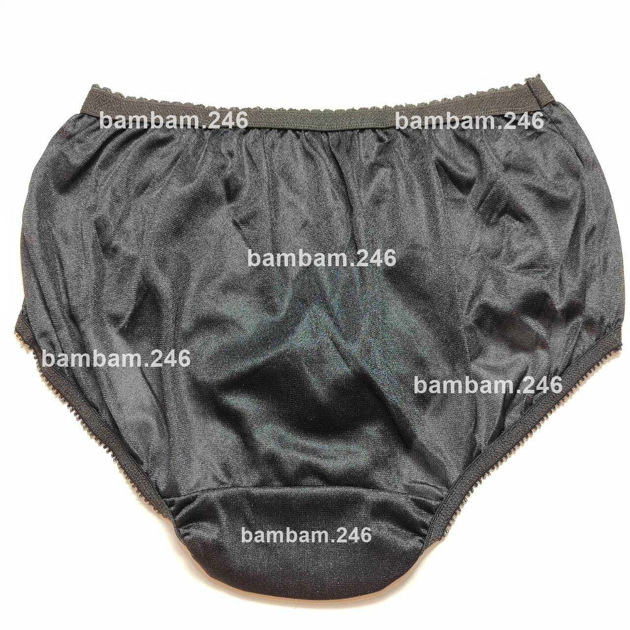 Women’s Lace Panties Sexy Underwear Size L Hips 34″-44″ Black Color Bikini Light