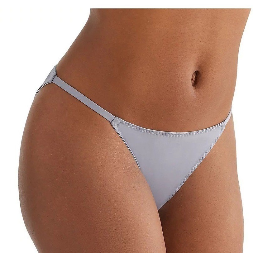 b.tempt’d Womens Bikini Hikini Panty Gray Small High Cut Underwear Intimates NWT