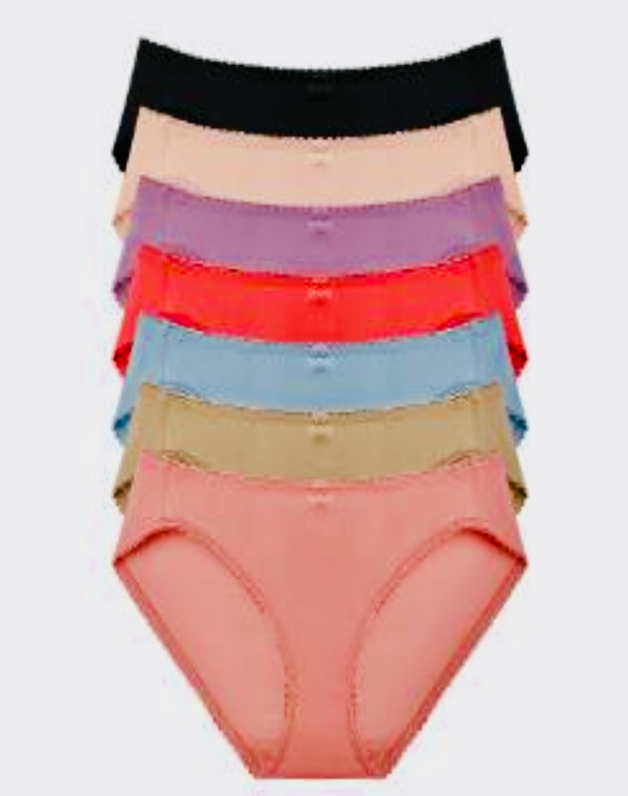 Women Briefs 3, 6 or12 Bikini High cut Panties Undies Satin Silky Cool Lot 63021