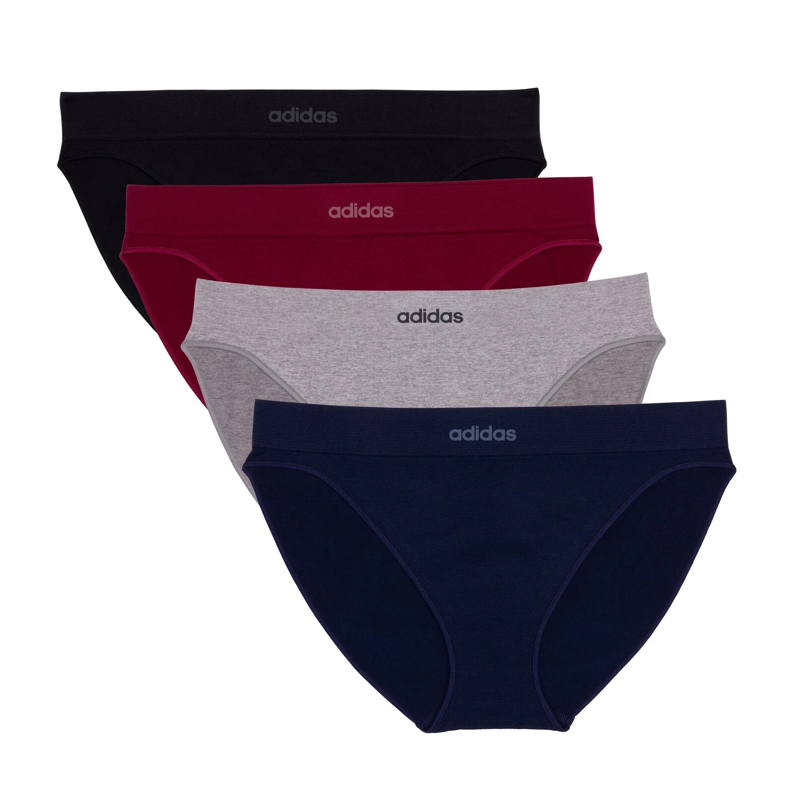 adidas Ladies’ Seamless Bikini, 4-pack