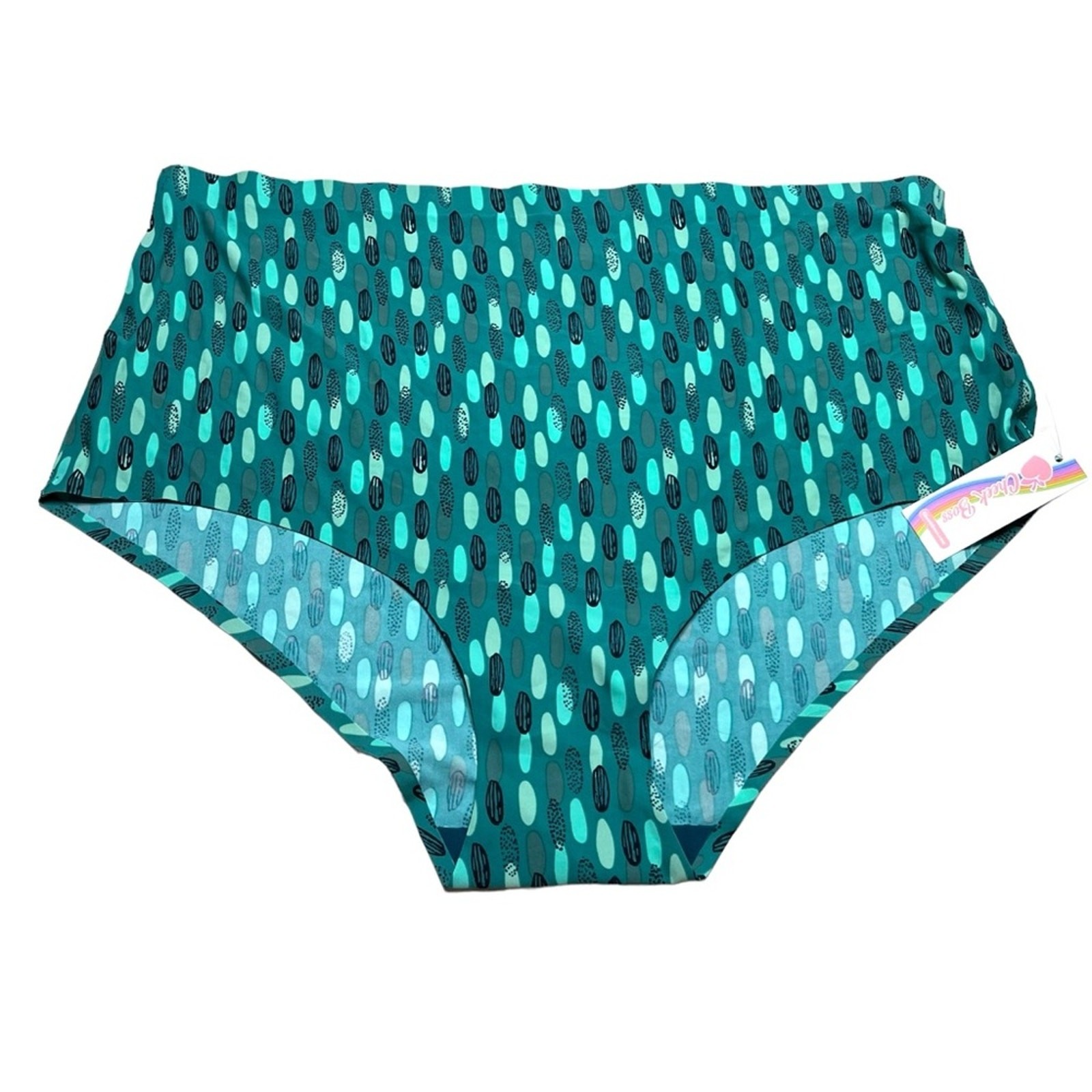 Cheek Boss Brief Panty Simple Ovals Size 4XL
