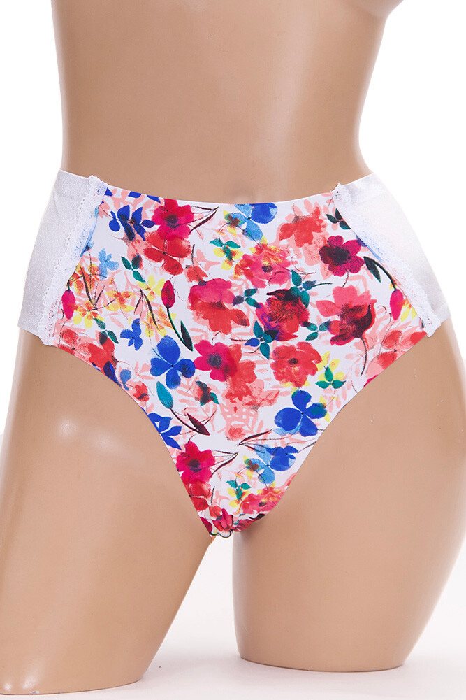 12 pack Women’s Basic Stretch Sexy Floral Laser Cut Seamless Panty Underwear