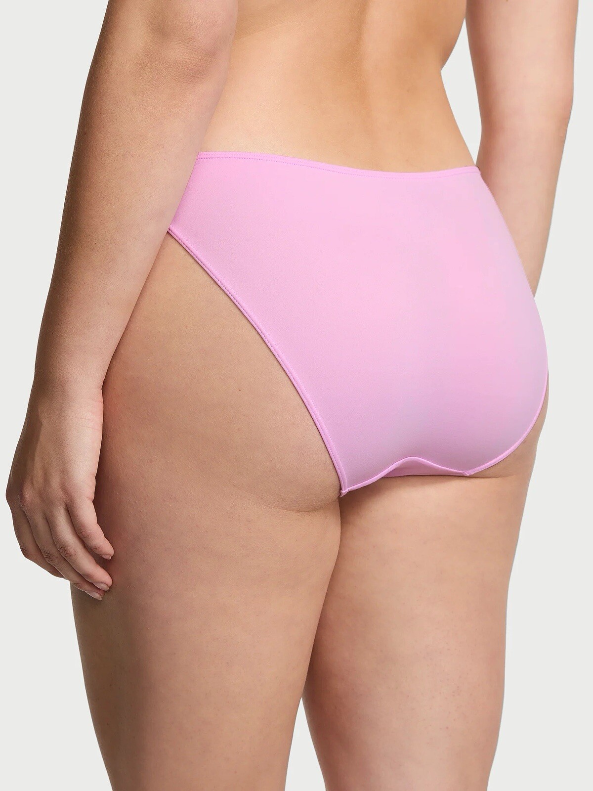 Victoria Secret Love Cloud violet sugar String Bikini Panty XL adjustable Silky