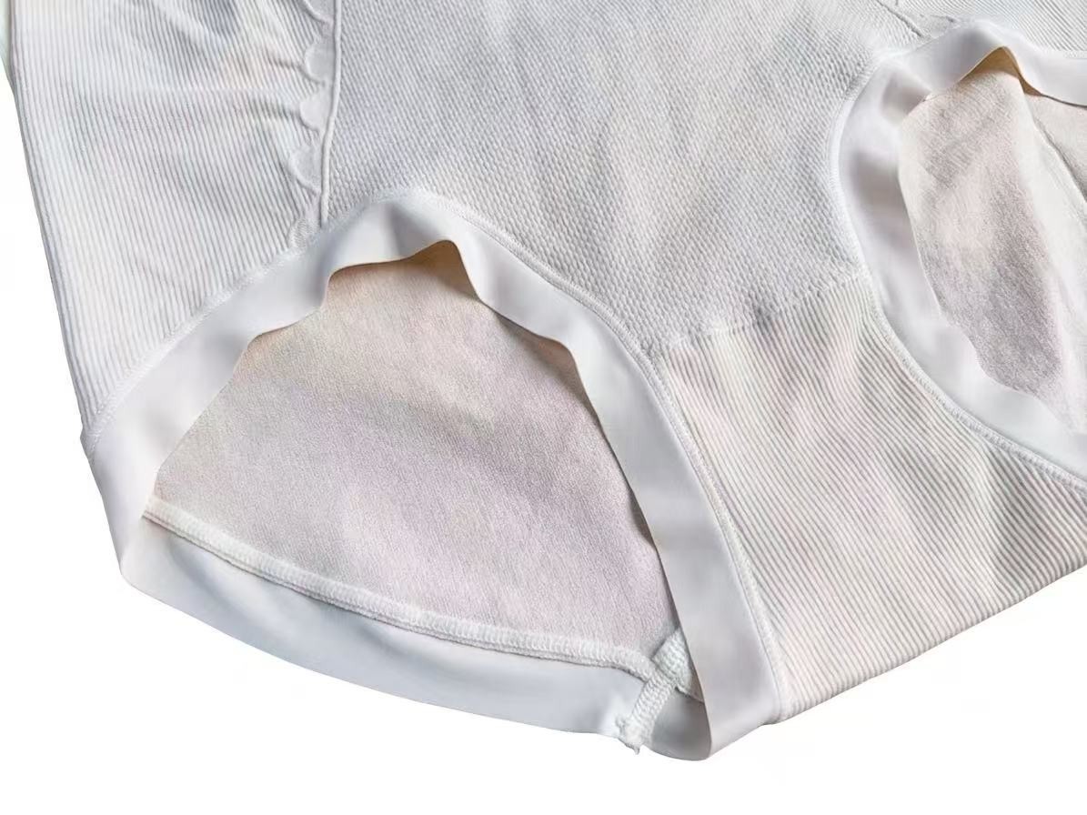 6ps Plus Size High-Waisted Nylon Minimalist Comfortable Women’s Pantie 155-240LB