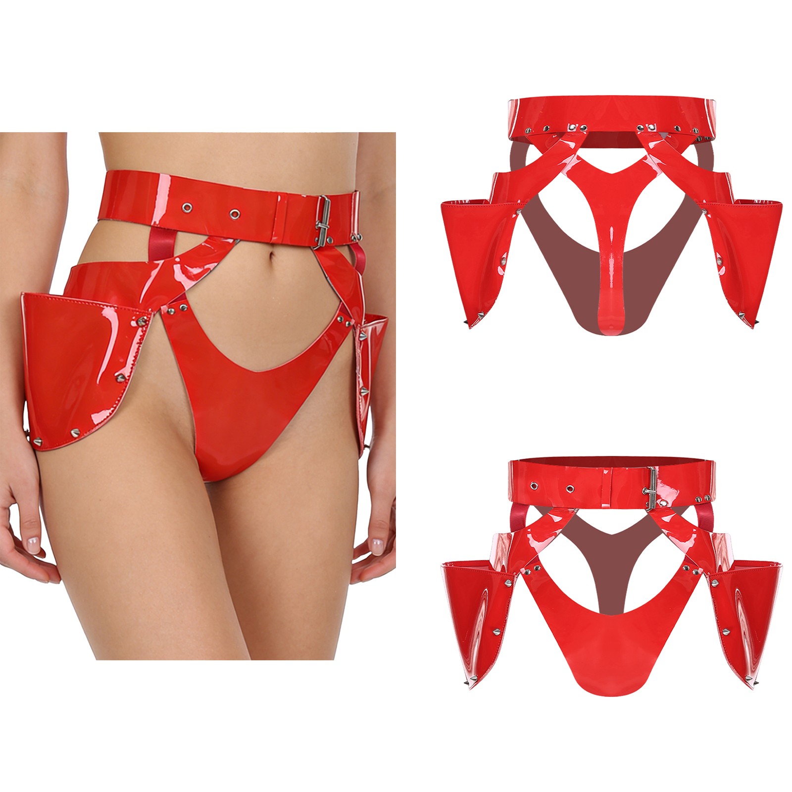 Women Briefs Summer Panties Daily Thongs Smooth Bikini Adjustable Waist Night