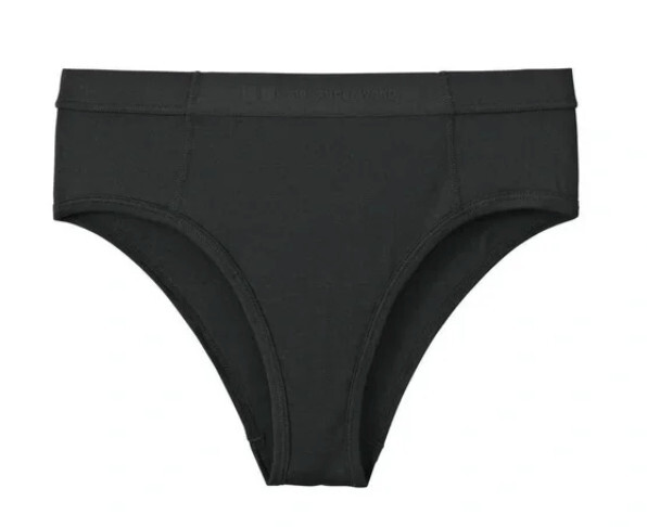 Uniqlo x Alexander Wang Heattech Jersey Underwear Panty Shorts (Bikini), Black M
