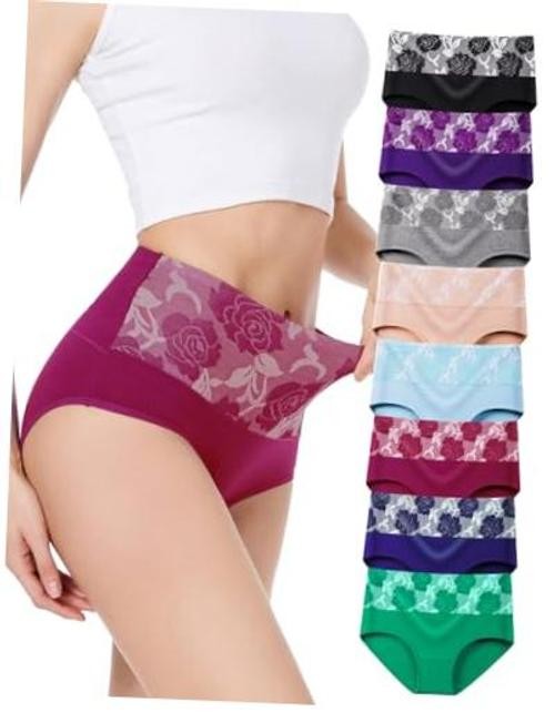 Women’s Briefs Underwear Cotton Small Brief 01 – 8 Pack – Assorted Colors 03