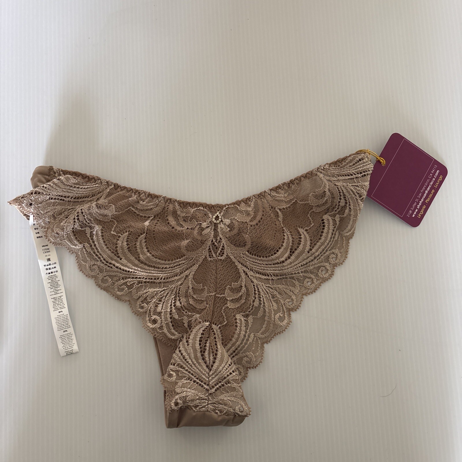 Italian Leilieve Lingerie Underwear . Made in Italy. Gorgeous Size 38