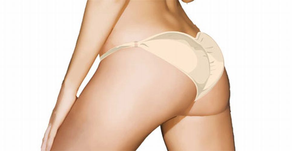 Fullness Ruched Back Padded Panty Booty Booster