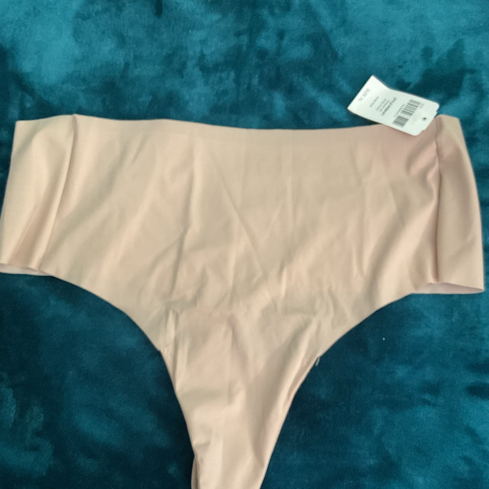 Soma Vanishing 360 Retro Thong Panties Pink XL Microfiber Solid MPN 570281471