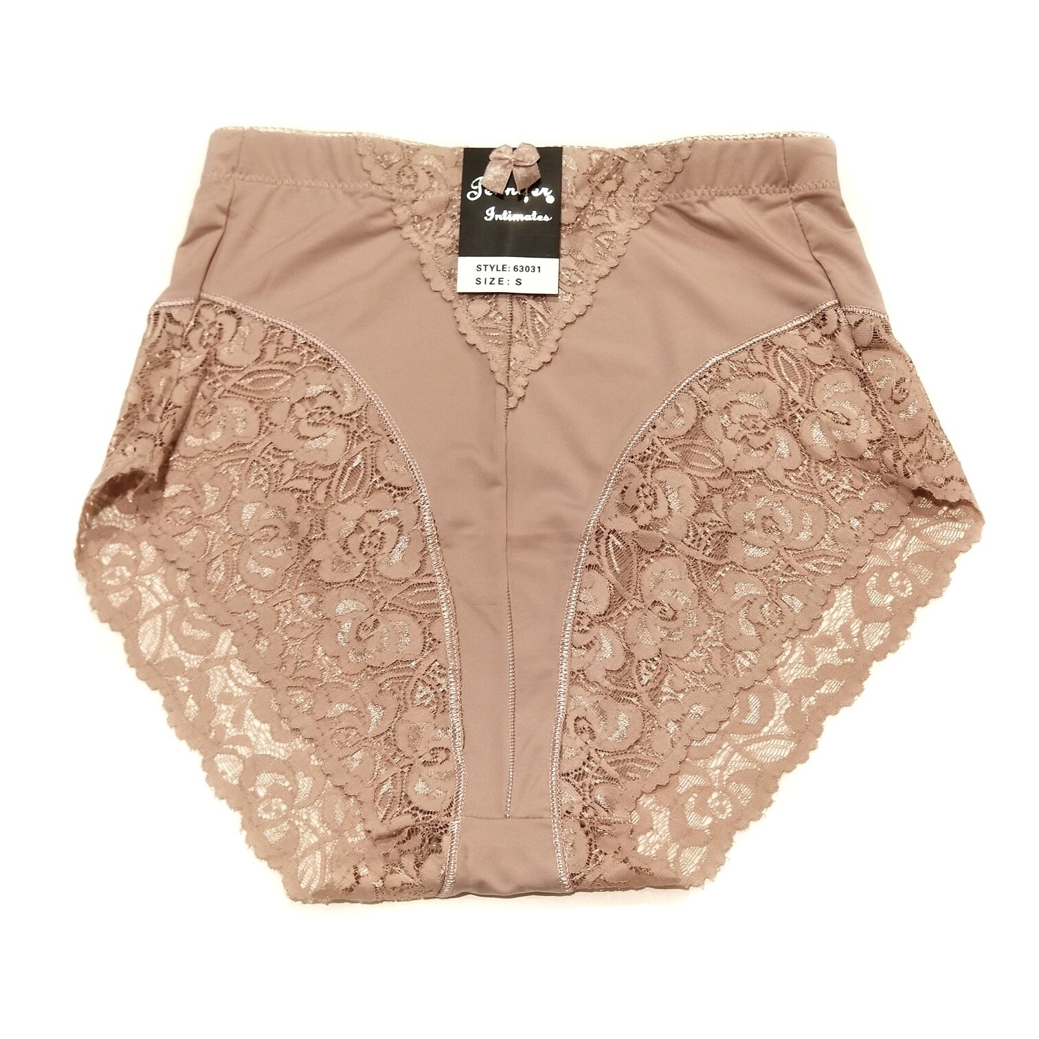 Women High Waist Light Tummy Control Lace Girdle Brief Panties Underwear S – 5XL