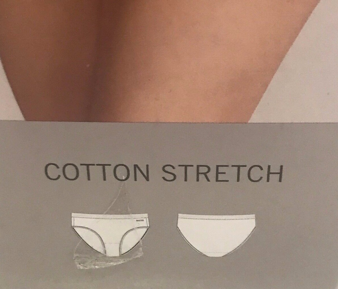 Reaction Kenneth Cole Black Tan White 6 Brief Hi-Cut Women’s Underwear Intimates