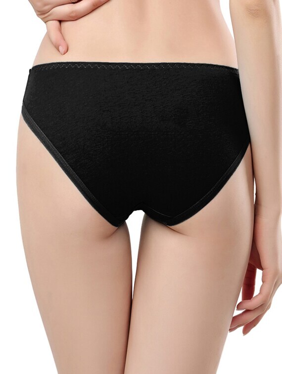 Ladies multi Pack Supersoft Lace Full Briefs Knickers Underwear Size uk 6 to 22