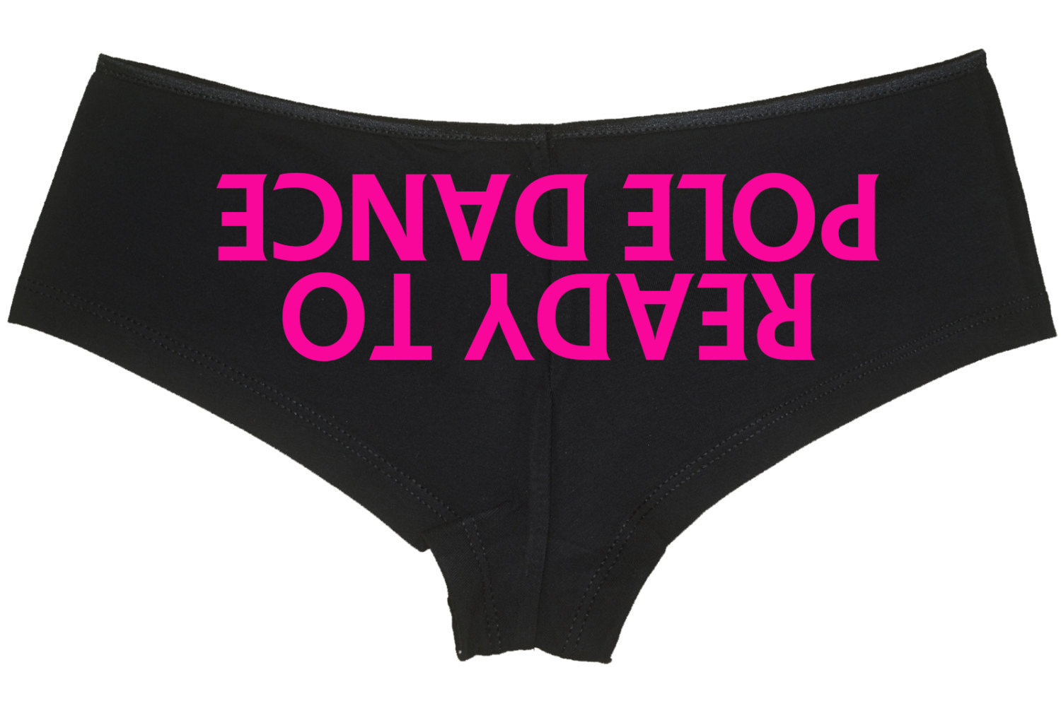READY To POLE DANCE boyshort panties booty short exercise stripper exotic dancer
