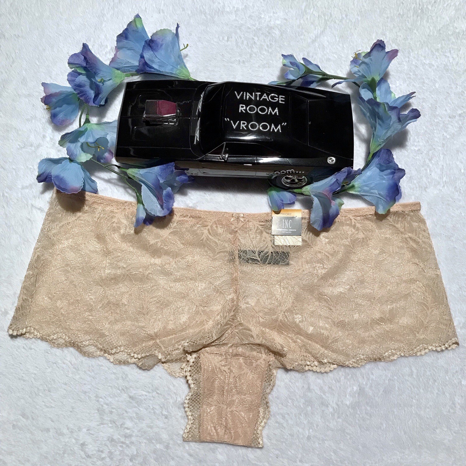 Inc International Concepts NWT Beige Boyshort Panty Women 1X *See Description*
