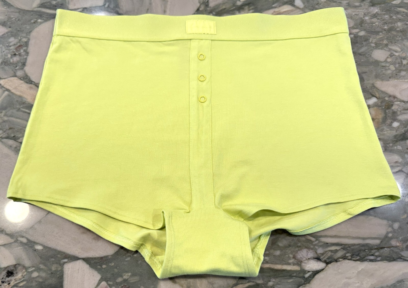 NEW Victoria Secret PINK High Waist Shortie Boyshort – Green Spring – XXL