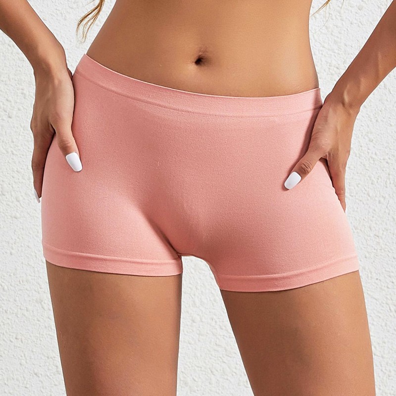 4 Pack Lot Sexy Ladies Womens Boyshorts Panties Underwear Boxer Shorts Lingeries