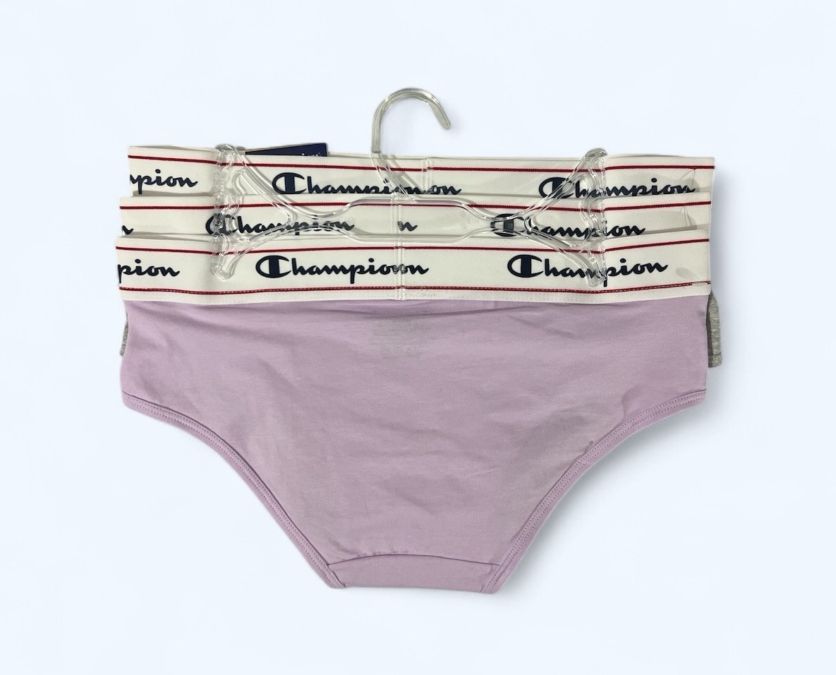 Champion Bikini Underwear Panties 3-Pairs Multicolor Size MEDIUM