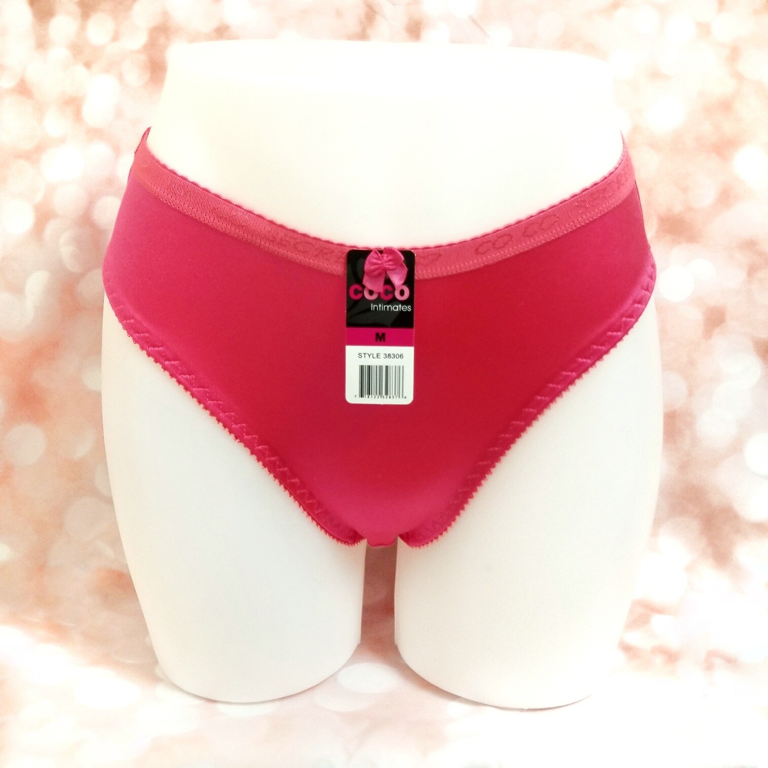 Women Coco High Cut Full Coverage Satin Shiny Bikini Panties Underwear