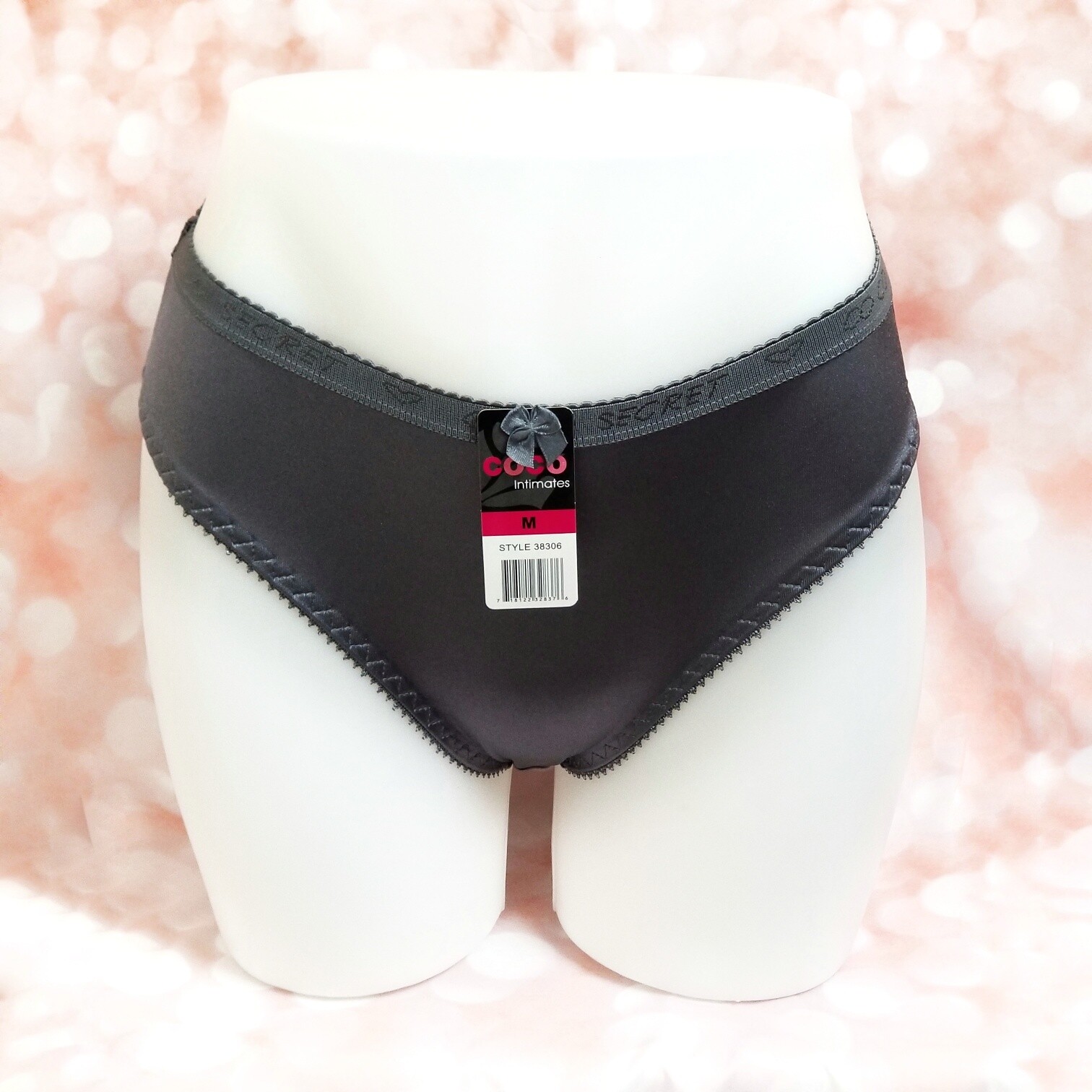 Women Coco High Cut Full Coverage Satin Shiny Bikini Panties Underwear