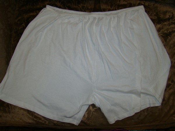 NWOT Comfort Choice 3pr WHITE Cotton Boxer Brief Underwear Size 14 126621