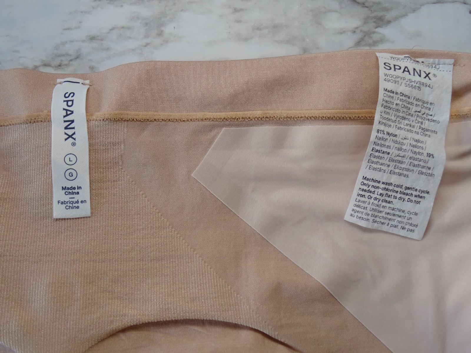 Spanx SS6615# Mid-Waisted Mid-Thigh Shaping Short 1-Pack US Size L