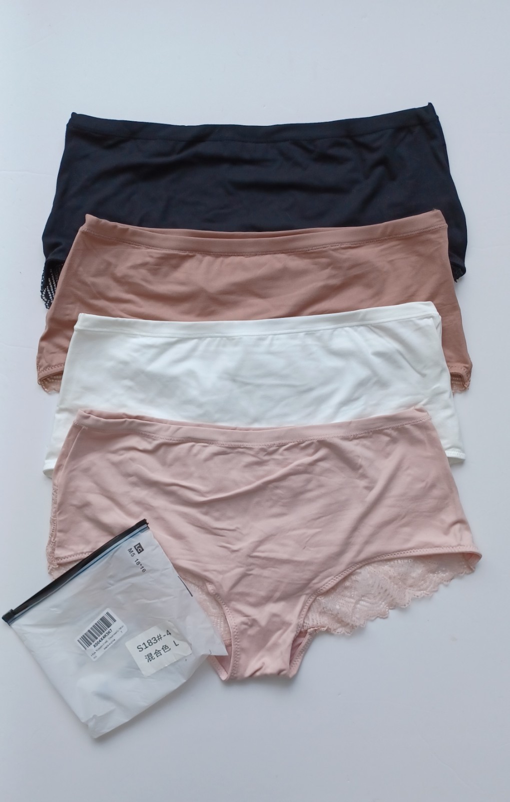 4 Piece Women’s Panties Underwear Size L